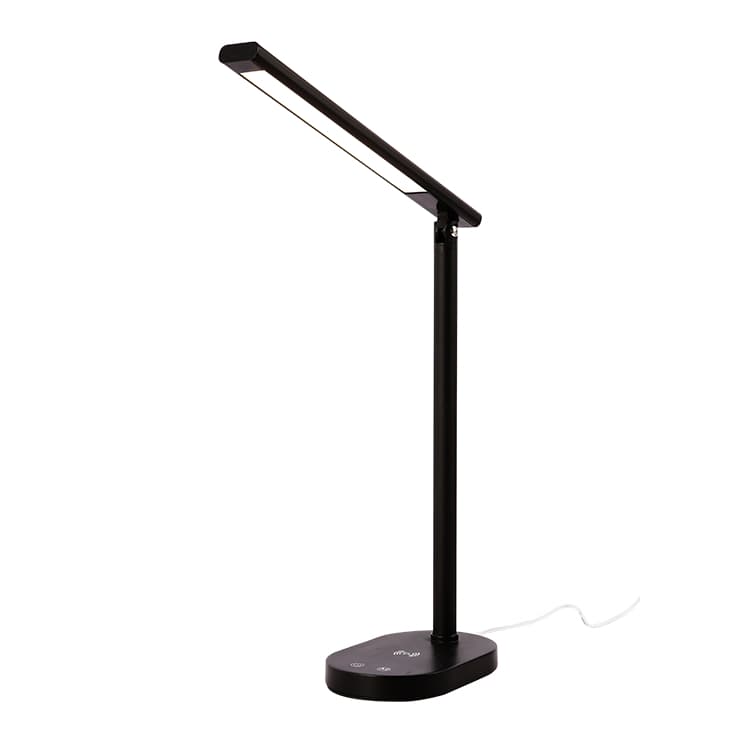 Modern LED Desk Lamp Wireless Charging Eye Protection CCT Dimmable Folded Table Lamp Aluminum Body Wholesale AC Power Supply
