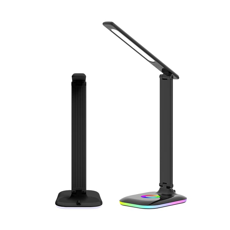 Eye Caring Table Touch Control 4 Brightness Level Dimmable+CCT+RGB Base Night Light LED Desk Led Lamp