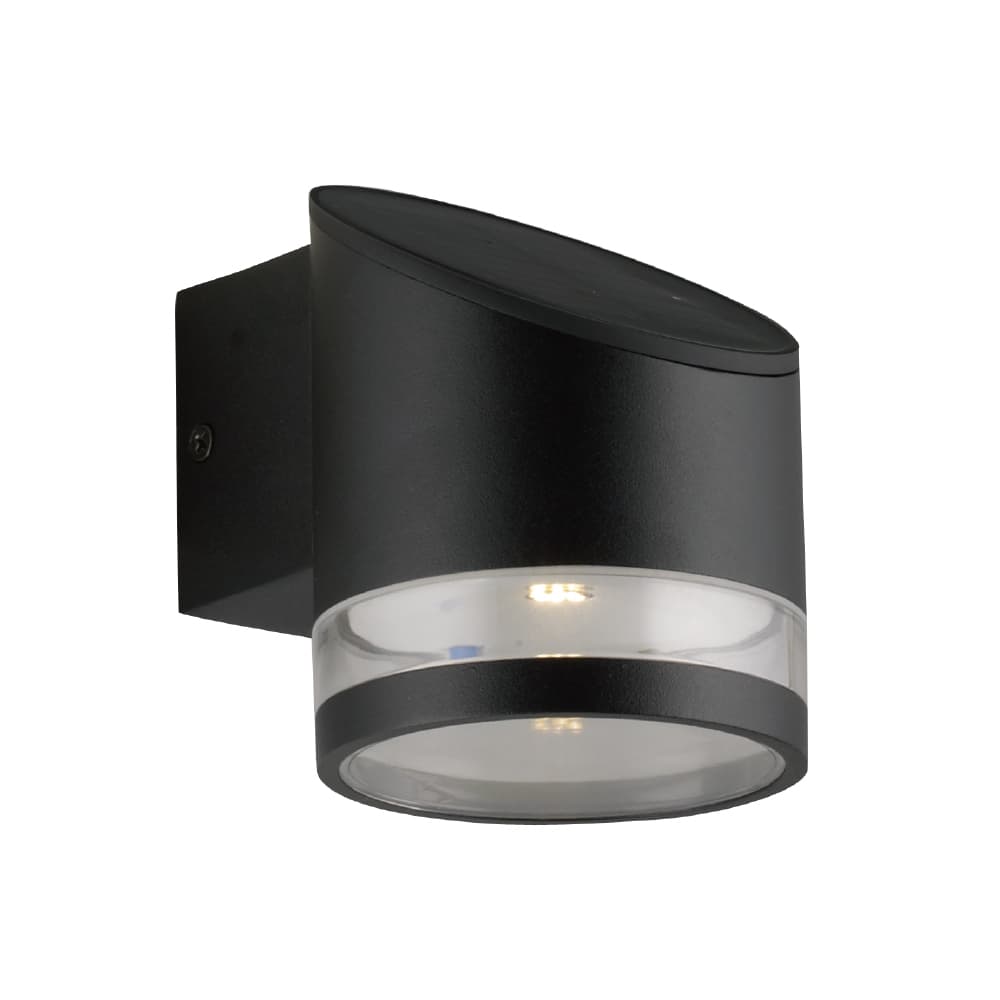 Down Waterproof Cube LED Wall Lamp Aluminum Adjustable Decoration Wall Mounted Led Solar Garden Porch Light