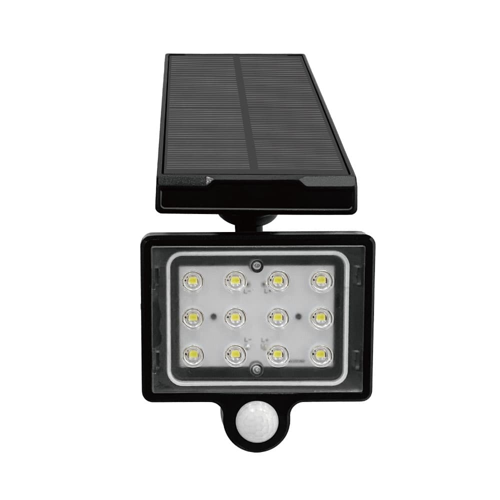Outdoor Waterproof Ip65 Corridor Light Modern Motion Sensor Activated Square Wall Lamp Garden Solar Powered Wall Light Wall Lamp