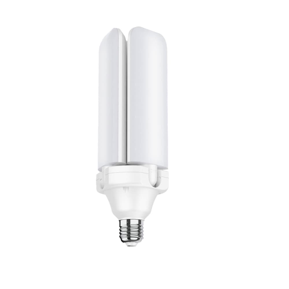 High Power 26w 39w 52w 120w Led Bulb Light Fan Bulb Lamp E27/E40 Led Plastic Bulb Folding Lamp for Factory Warehouse