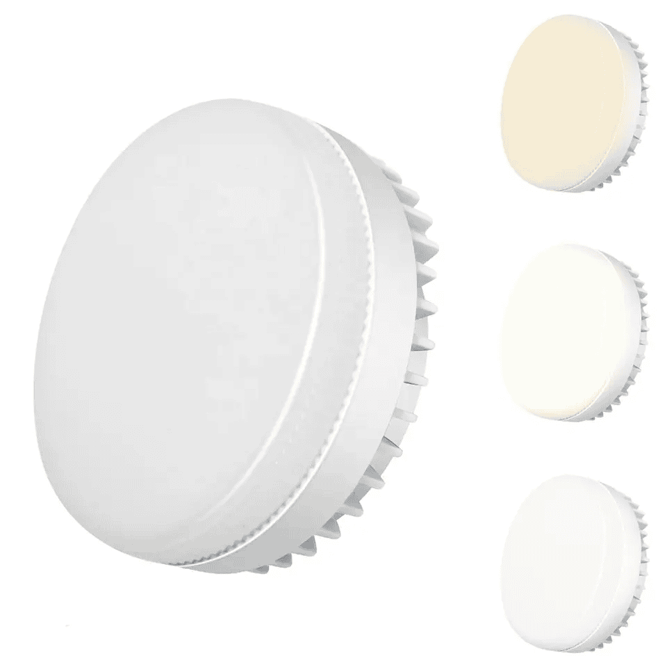 Cheap Price AC85-265V GX53 Led Bulbs Light CCT 3000K/4000K/6000K White Aluminum Modern Design Office Living Room Lighting