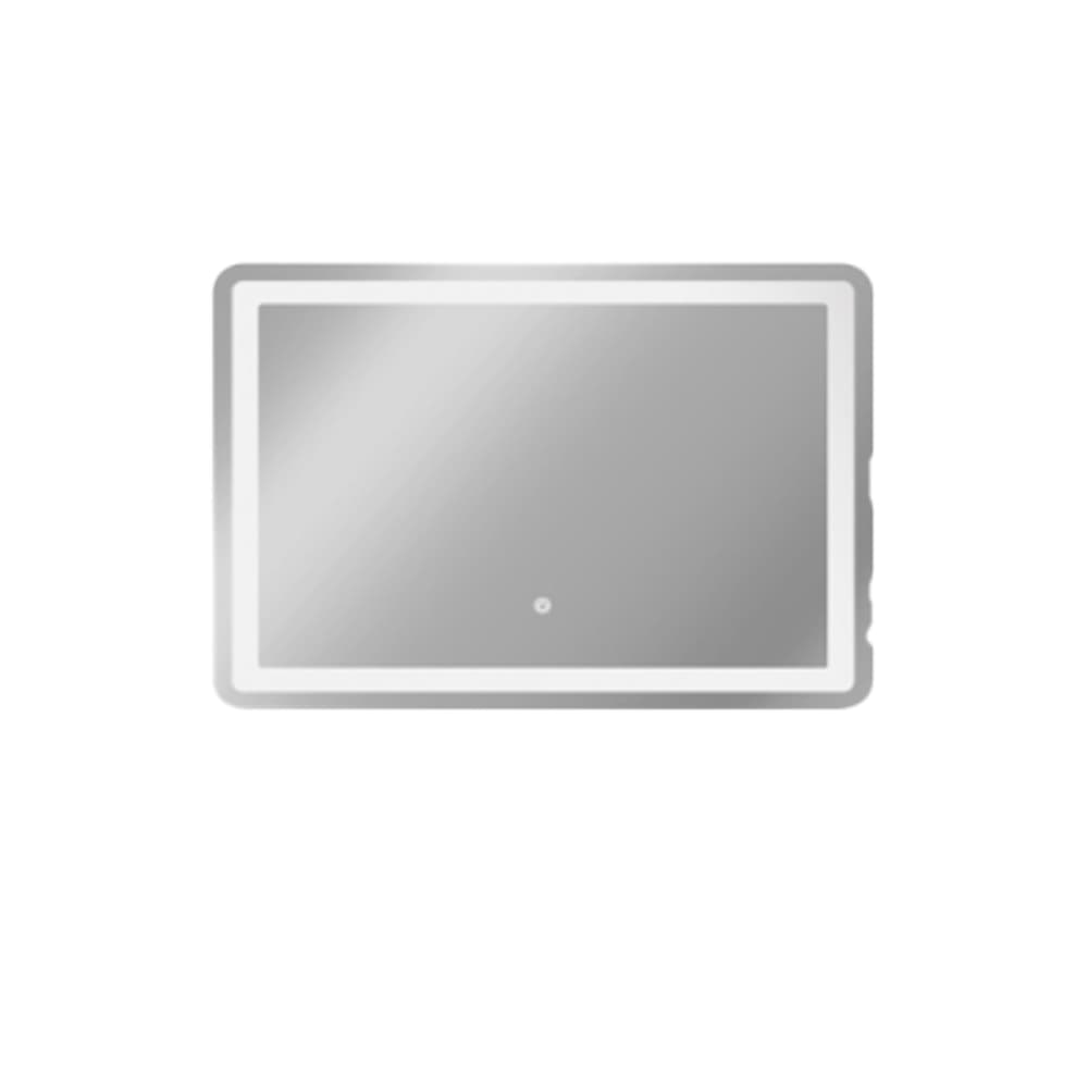 Square 3 Color Lights Defog APP Control Stereo Led Lamp Smart Mirror Bathroom Mirror with Led Light