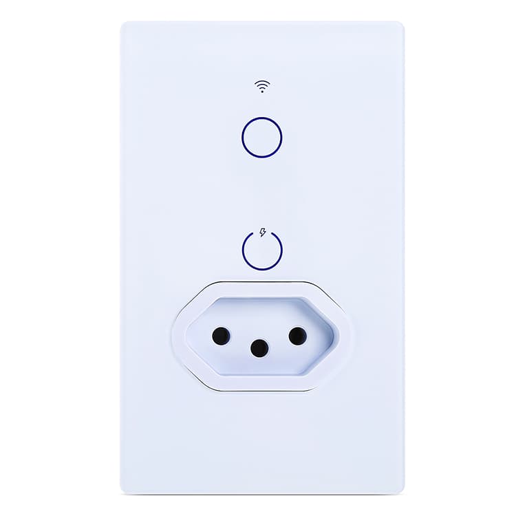 ODM OEM  Smart Plug Outlet BR Energy Meters 10a Works with Alexa and google Home Smart Socket