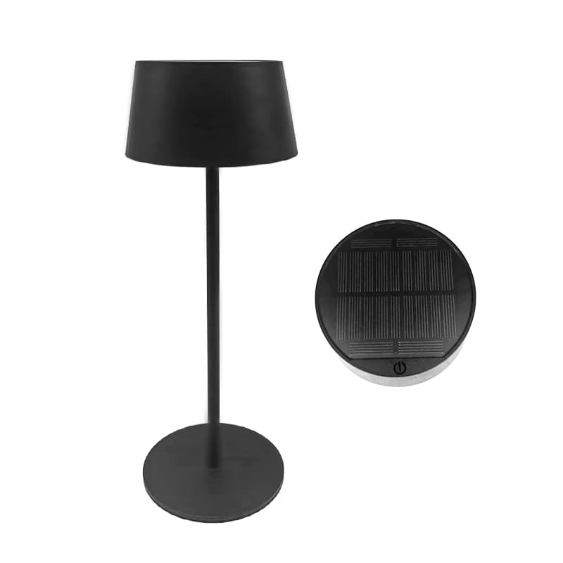 LED Solar Desk 1W Lamp 3000K Dimming USB Wire Charging IP54 C Type