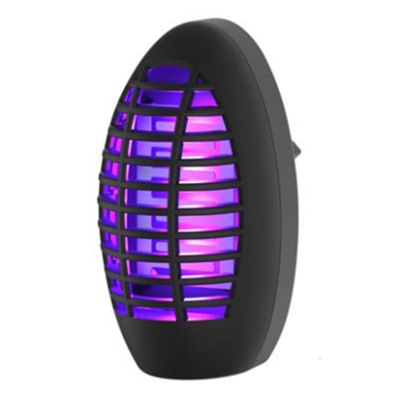 Electric Shock UV Led 1W Light Europe Socket Mosquito Killer Lamp Anti Insect Fly Zapper Trap Pest Control 395NM