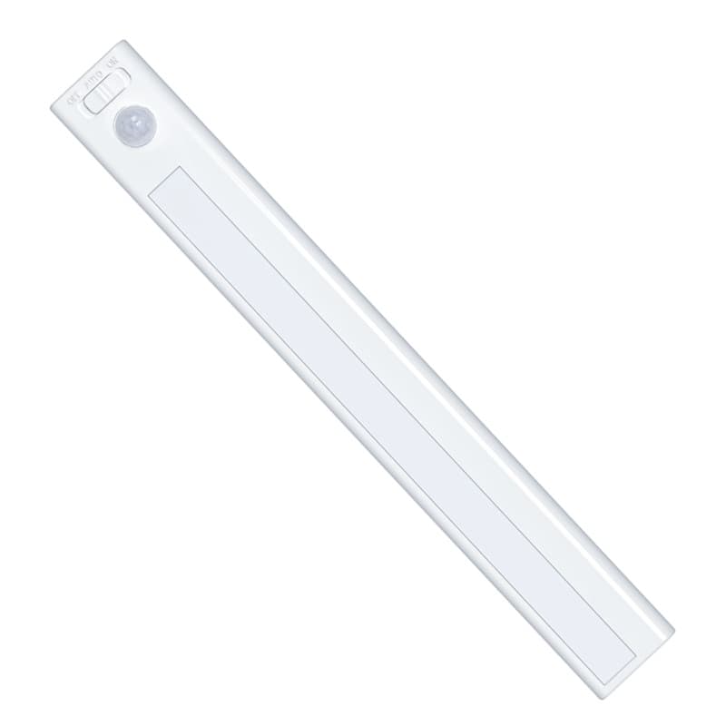 LED Mirror Lamp 0.5W Magnetic Stick Cabinet Light Plastic Washroom PIR Sensor AAA Battery 3000K