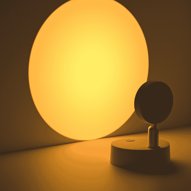 New Item LED Ambient Indoor Light 13 Color Type-C Charging Adjustable Lighting Angle Remote Control