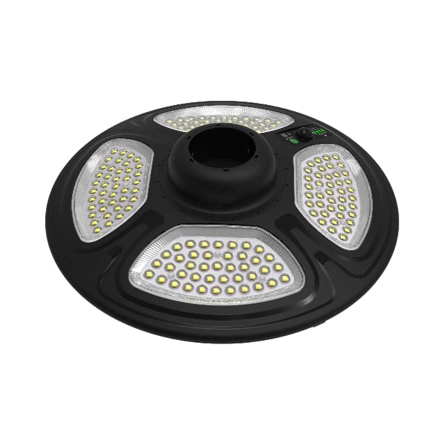Unique Design High Efficiency RGB Waterproof  Solar Garden Light with PIR and UV Proof PC Lens Easy to Install Sky-eye Series