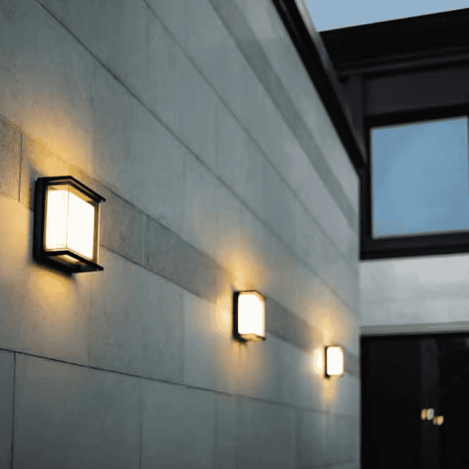 Simple Retro Nordic Style Indoor and Outdoor Wall Lights Porch Study Balcony Waterproof IP54 Wall Lamps Garden Lights E27 Bulbs