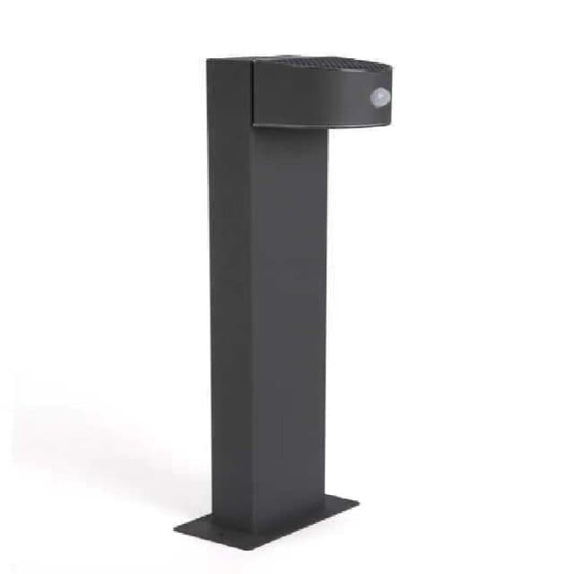 Outdoor IP44 Stainless Steel Garden Light Solar LED Waterproof Two Modes-PC ABS