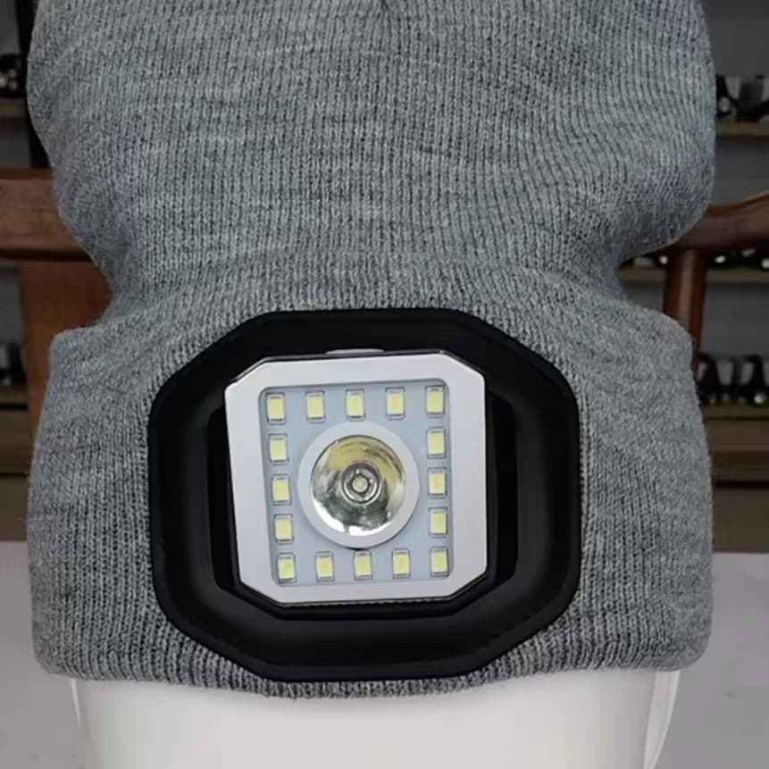 Wholesale USB-C Rechargeable COB LED Headlamp ABS Lithium Head Torch for Camping Running Fishing Powerful ABS Lithium Head Torch