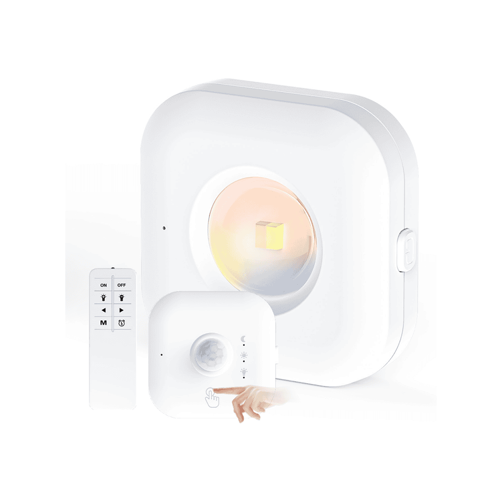 Magnetic LED Night Light With Sensor Remote Control