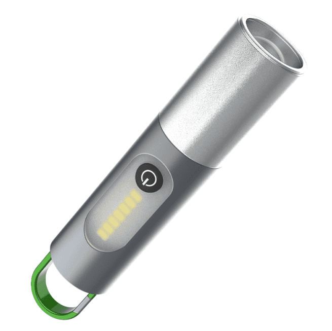 ABS+Aluminum Battery Rechargeable Camping  USB/TYPE-C  LED Flashlight Small Mini Flashlight