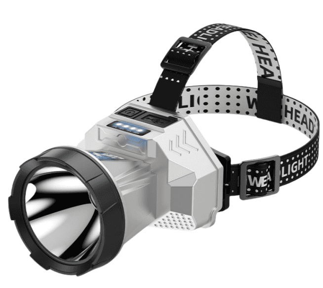 Everstar Rechargeable High Power Led Headlamp Super Bright Waterproof Headlight 4 Light Modes Flashlight Camping Fishing Hiking