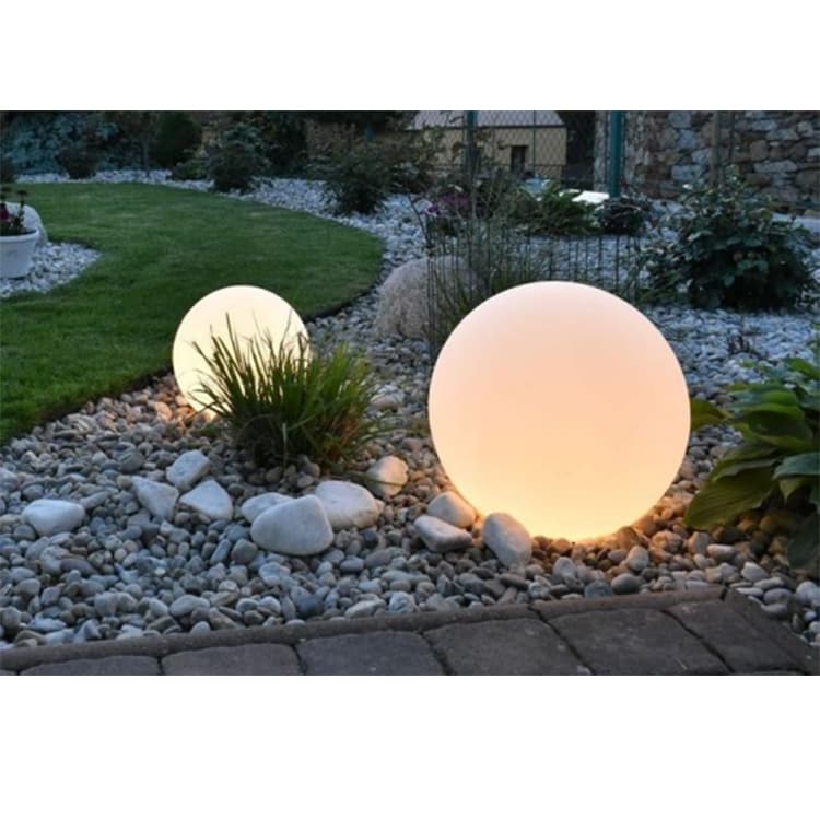 Solar Ball Christmas Decorative Light Soft Warm White RGB IP65 Waterproof for Garden Outdoor Parties 2700K