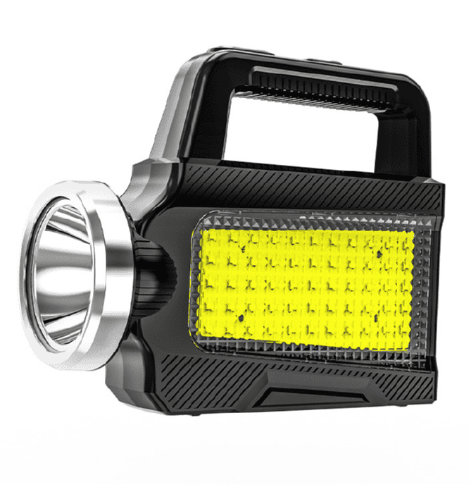 Dual Control Switch Multi-Functional Handheld Searchlight Strong Spotlight 100M Illumination Distance IP22 Rated LED Light