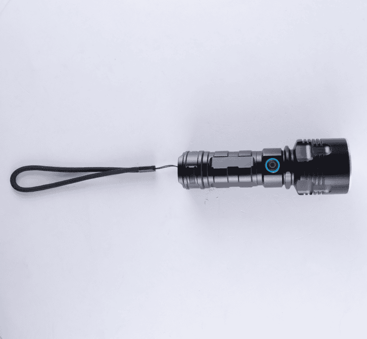 High Brightness Telescopic Focusing Waterproof ABS LED-SDT-LF2412 Flashlight 600m Long-Range Shooting