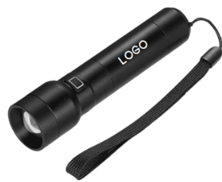 High Quality Anti-Drop LED Flashlight SDT-LF2414 Model Telescopic Focusing & Waterproof ABS Body