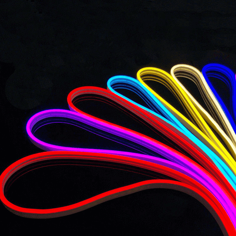 Factory Price Neon Flexible Light Strip DC12/24V USB 9W SMD RGB IP65 Waterproof Building Landscape Decoration