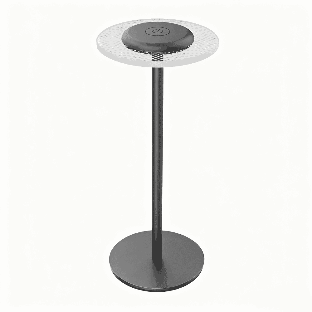 High Efficiency Energy Saving Simple Modern AC Powered LED Desk Lamp RGBIC Touch Control Dimmable UFO Ambient Light Eco-Friendly