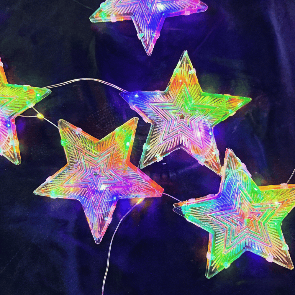 Wholesale Christmas LED Decorative Strip Lamp Indoor Outdoor 220V-240V Colorful String Light 8pcs