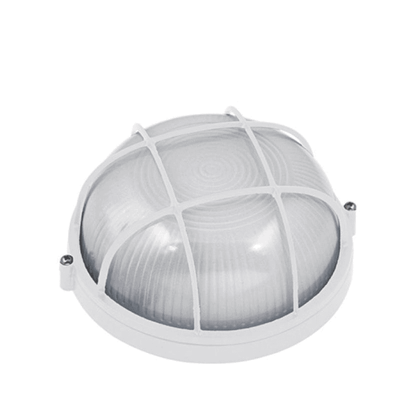 Wholesale Factory Price Outdoor Waterproof Aluminum Glass LED Wall Lamp Bulkhead Garden Cabin Kitchen Light E27 2 Sizes IP54