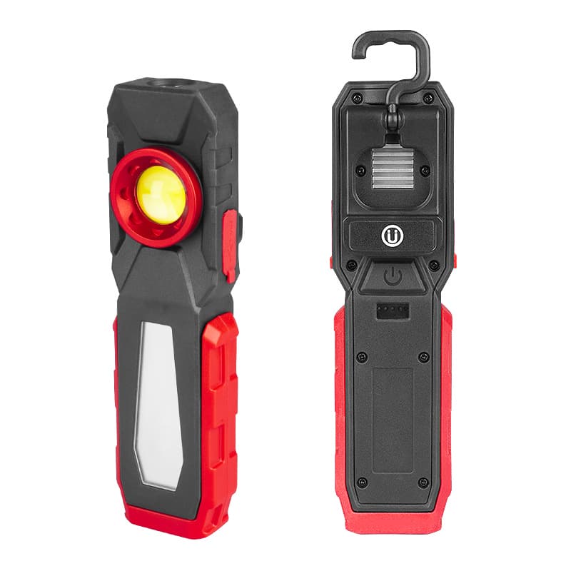 USB Rechargeable COB LED Work Light With Magnet Inspection Work Light for Car Repair