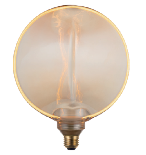 O-G183OA-4W LED filament bulb glass 4W 200LM 1800K RA80 E27/E26 220-240v/110-130V 183*110*232mm