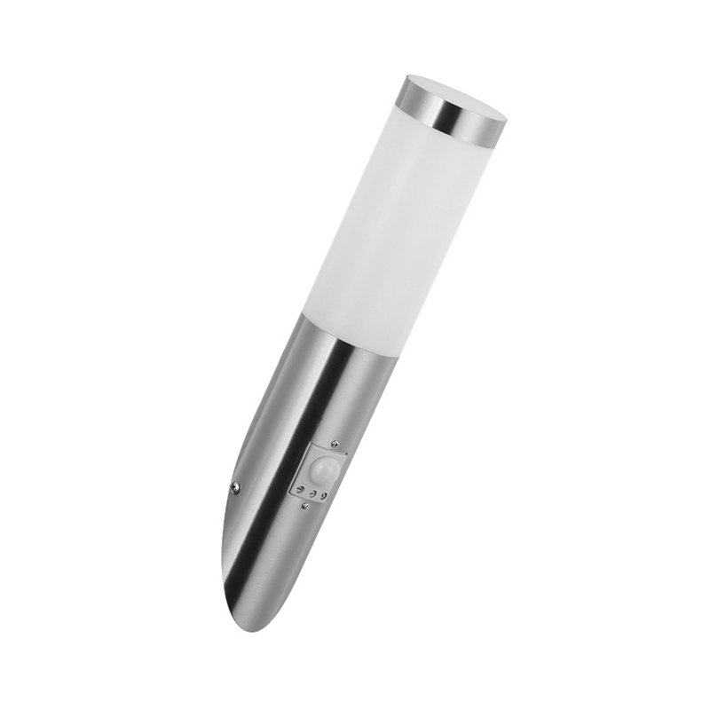 E27 Stainless Steel Body Wall light with sensor