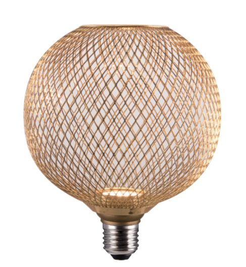 NS-GMC125150-3.5W LED filament bulb glass 3.5W 320LM 3000K RA80 E27/E26 220-240v/110-130V 125*150mm