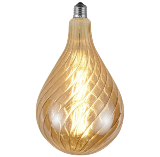 LED-A160N-8W LED filament bulb glass 8W 600LM 2200K/2700K RA80 E27/E26 220-240v/110-130V D160xH270mm