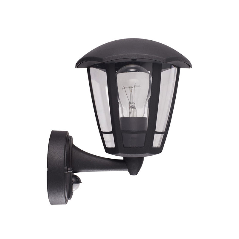 PP+PC Diffuser  IP54 E27 Wall Light with sensor