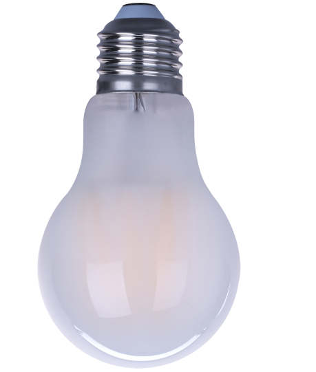 LED-A60-F6W LED filament bulb glass 6W 600LM 3000K/4000K/6000K RA80 E27 220-240v D60xH105mm