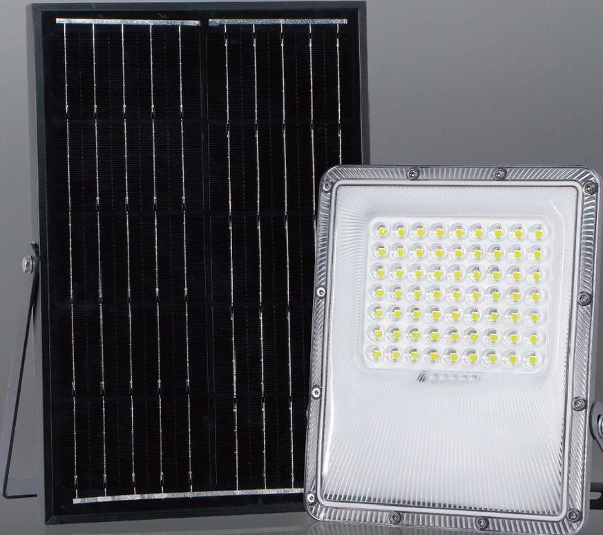 LED Solar Flood Light Remote Control Aluminum 50W 100W 200W