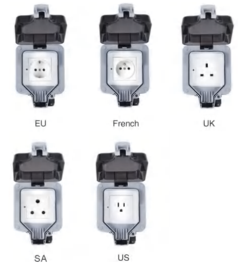 BS-FSB  IP66 Smart waterproof Socket