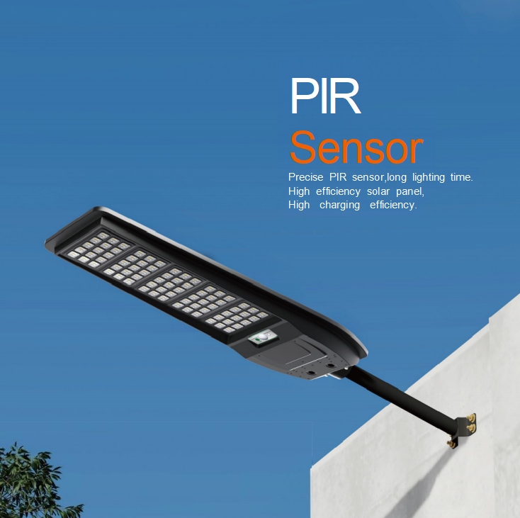 LED Solar Street Light 50W 100W 150W 200W Remote Control