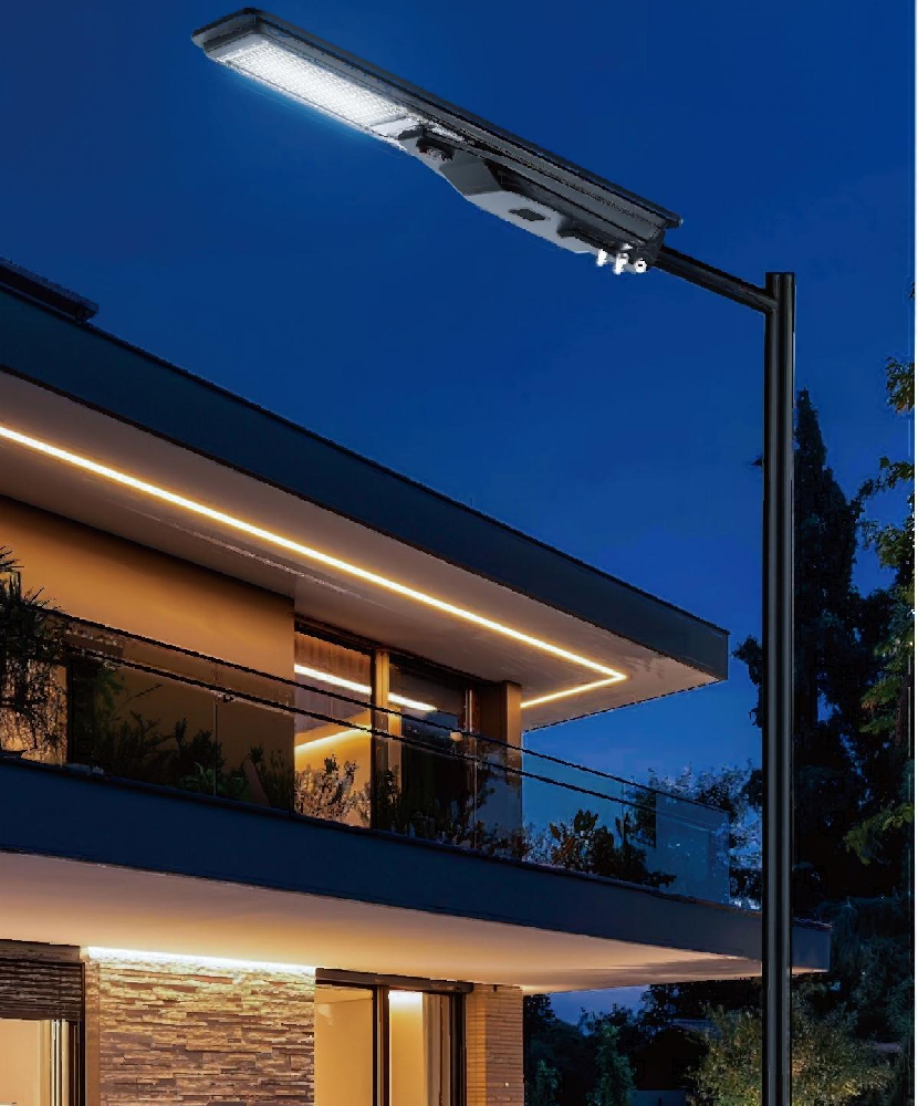 Solar Street Light Remote Control Radar  300W 400W 500W