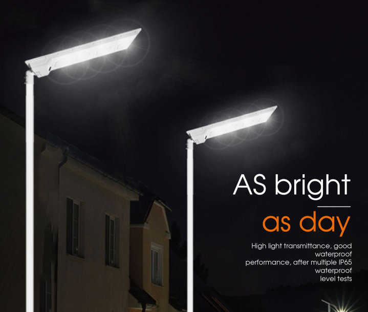 Solar Street Light PIR Remote Control 30w 50w 70w 90w