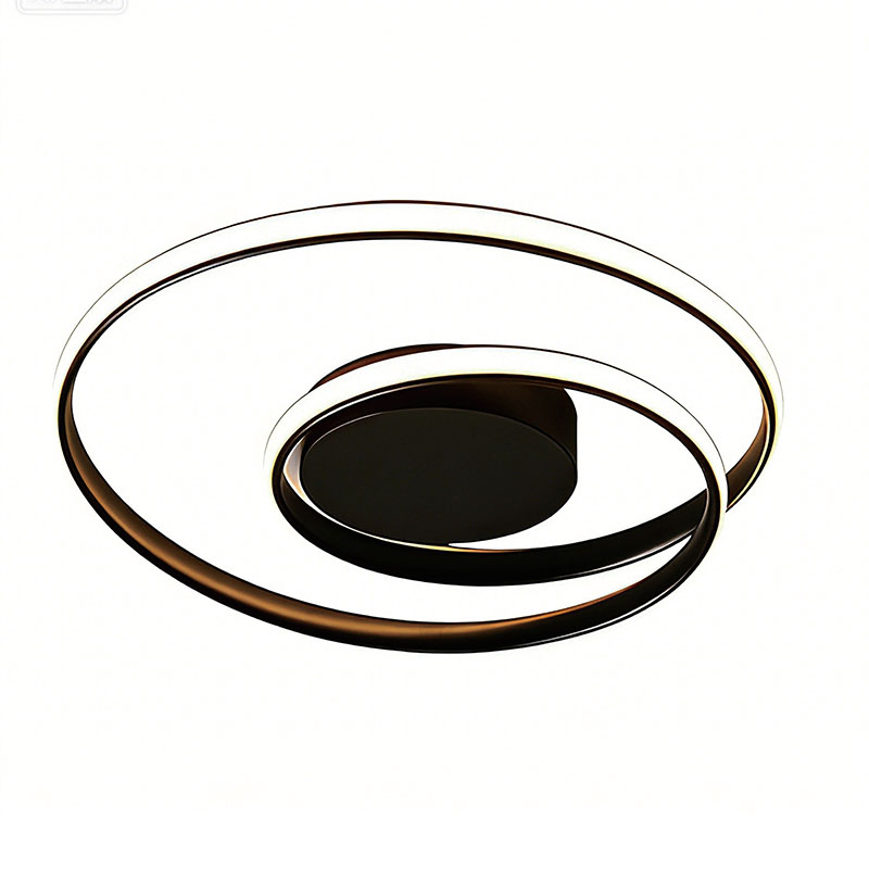 Led Pendant Light Indoor Lighting Modern Restaurant Ceiling Decoration Lights Circle Rings Round 40W/50W CCT