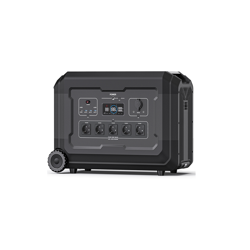 5000W Power Station Supports UPS function 5040Wh LiFePO4 Battery Solar MPPT Controller Cigar Lighter for Phone Car Power Source