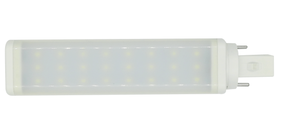 LED-G24S-8W 11W LED 220-240V 3000K/4000K/6000K Aluminum+pc 90-100LM/W SMD G24/E27