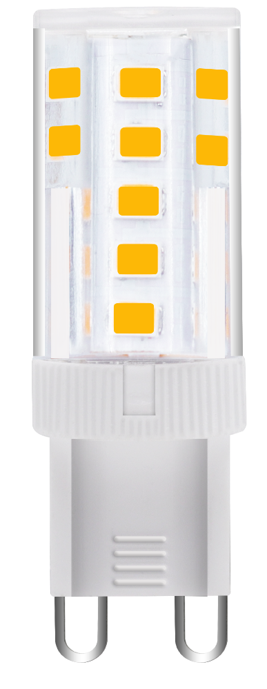 LED-G9-SL-022 AC220-240V 3.5W 3000K/4000K/6000K 100LM/W SMD plastic G9 D16xH49mm