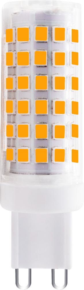 LED-G9-SL-026 AC220-240V 6W 3000K/4000K/6000K 100LM/W SMD plastic G9 D21xH69mm