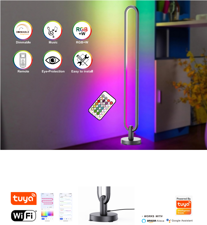 LED-HDL-K7001 LED Atmosphere Lamp