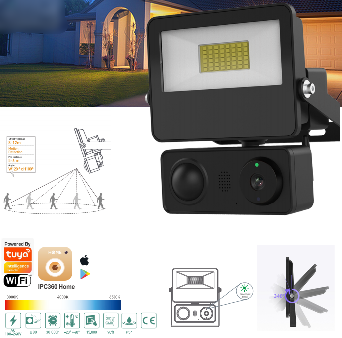 TY-FA30W LED Smart flood light
