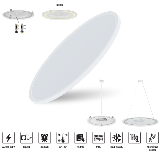 LED-PP0601-30A LED Panel Light