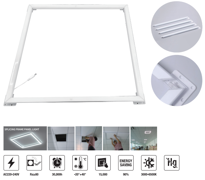LED-PYC6060-40W LED Panel Light