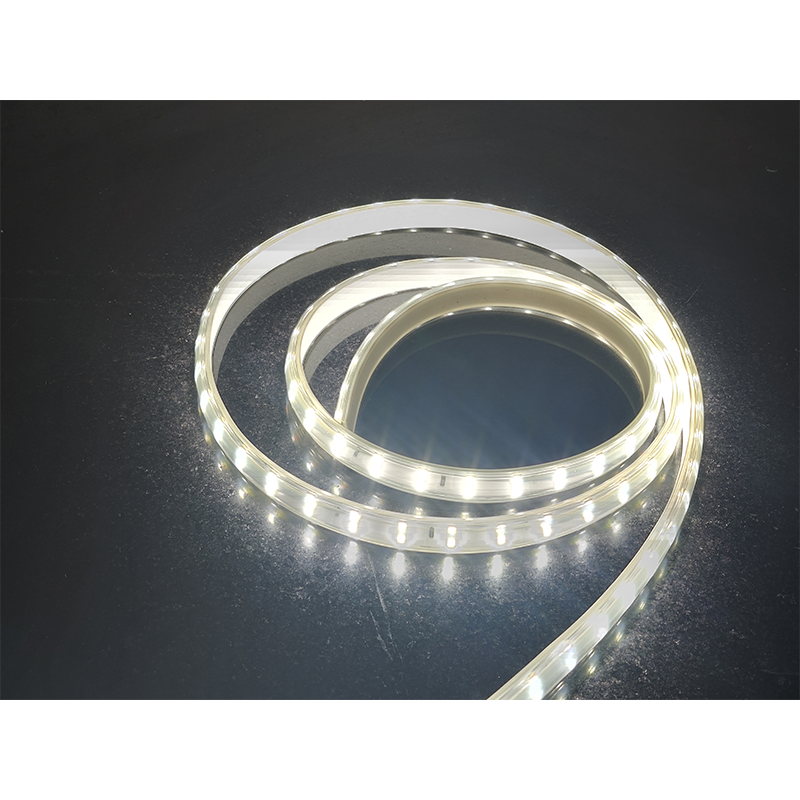 220V PVC HIGH VOLTAGE STRIP LIGHT 7W IP65 Waterproof SMD2835 3000/4000/6500K CE/RoHS CRI80 two row