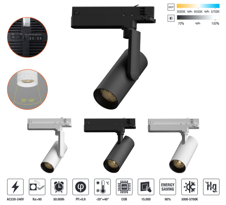 LED-TL113-40W　LED Down Light